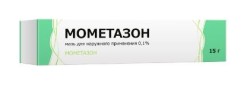 Мометазон, крем д/наружн. прим. 0.1% 15 г №1