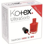 Тампоны, Kotex (Котекс) №8 ультра сорб силки ковер мини